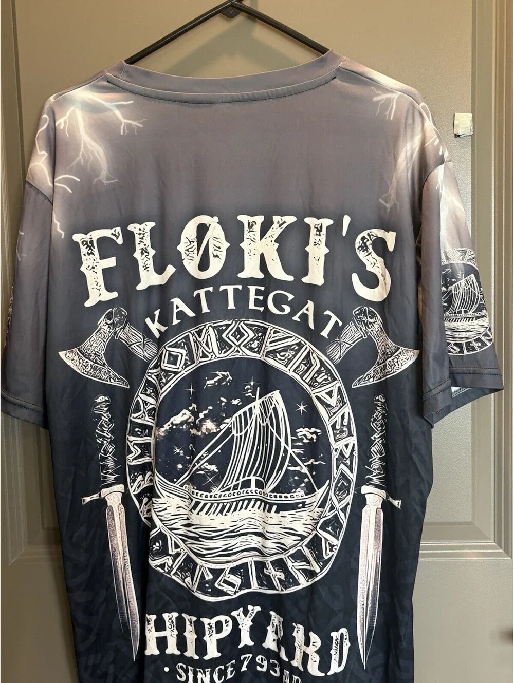 Men’s Viking “Floki’s Shipyard“ T-Shirt, XL